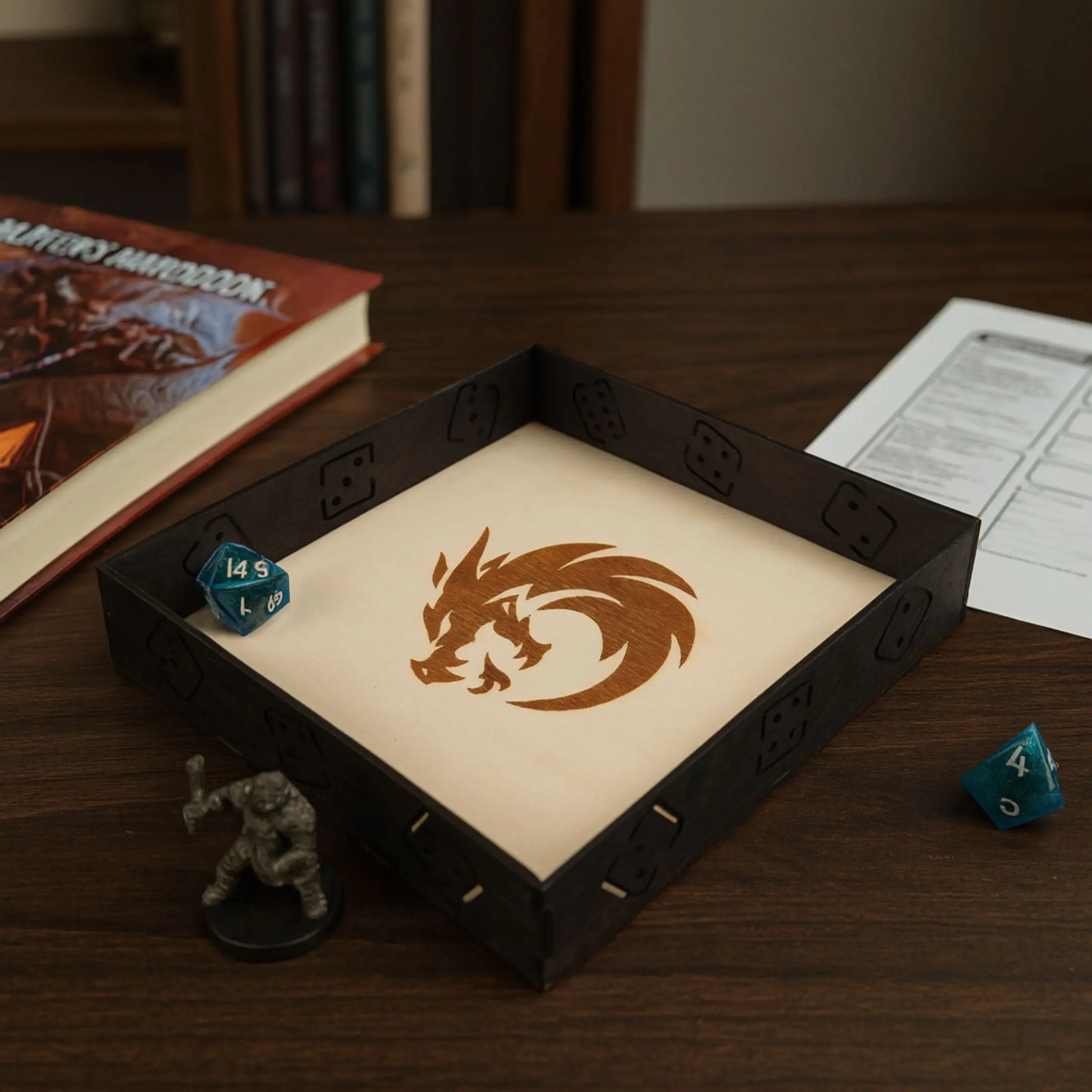 Laser Cut D&D Dice Tray